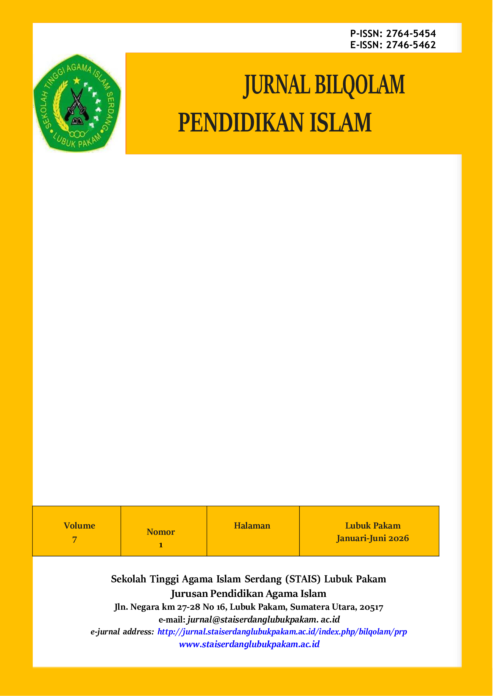 					View Vol. 7 No. 1 (2026): Januari-Juni 2026
				